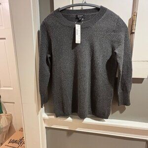 NWT J Crew Cashmere - Dark Gray